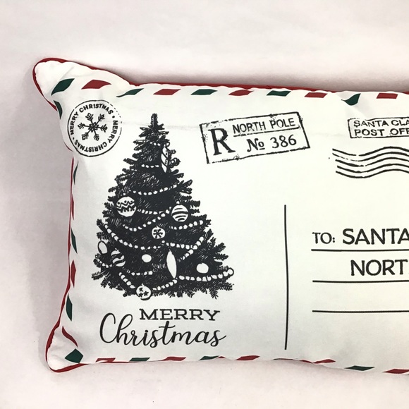 Christmas Graphic Rectangular Throw Pillow - Picture 2 of 7